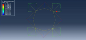 Stress Plot After Truss Removal
